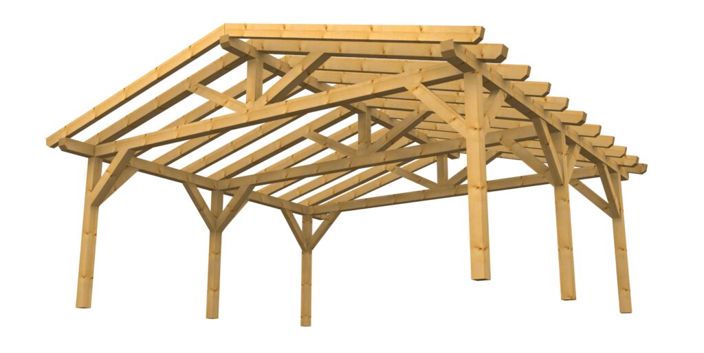 Carport 3 offen